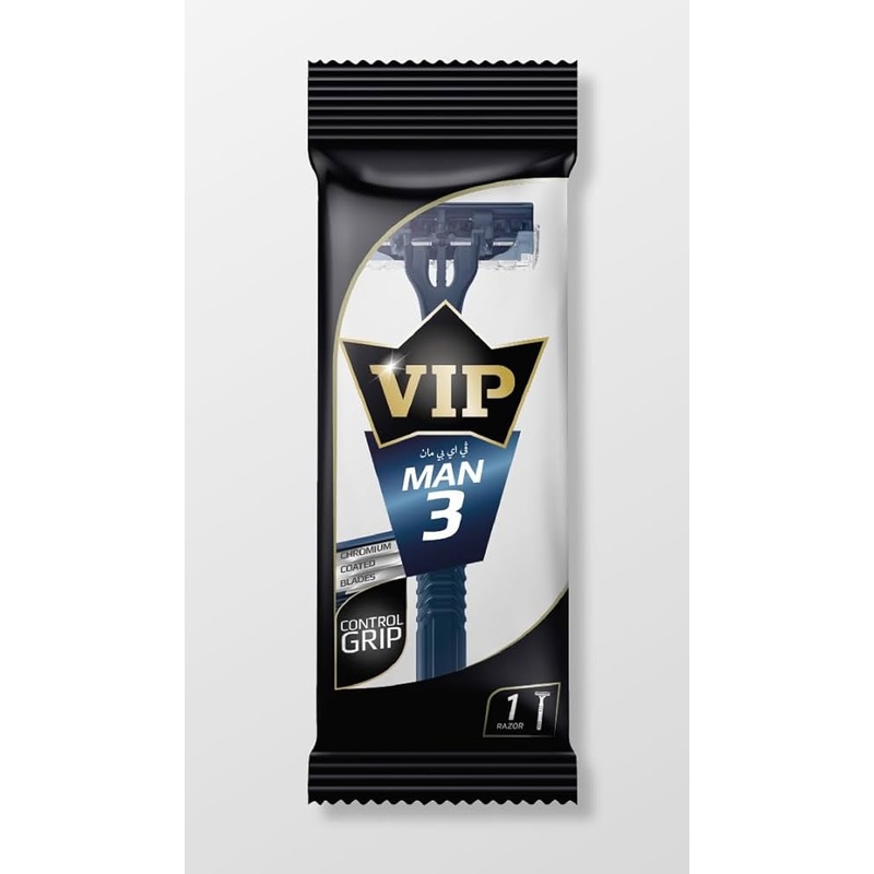Vip Man 3 Blade Disposable Body Shaving Razor 1