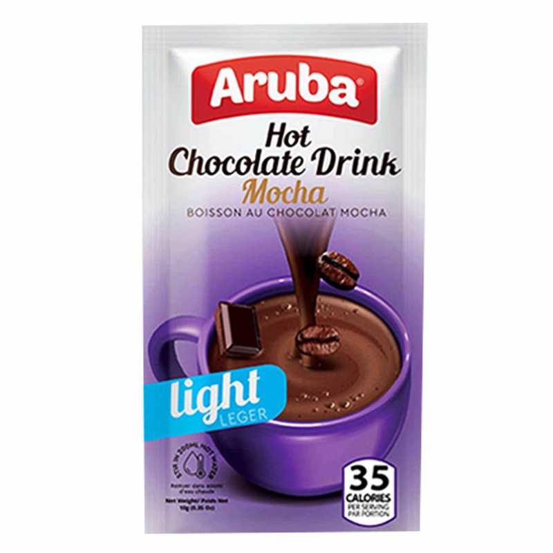 Aruba Hot Chocolate Mocha Light 10g | Aruba In Lebanon