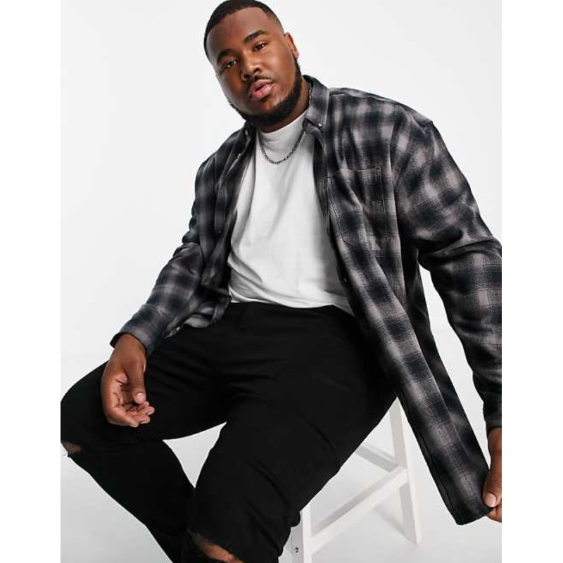 Asos Design Men’s Multicolor Grungy Long-Sleeve Shirts ANF2579