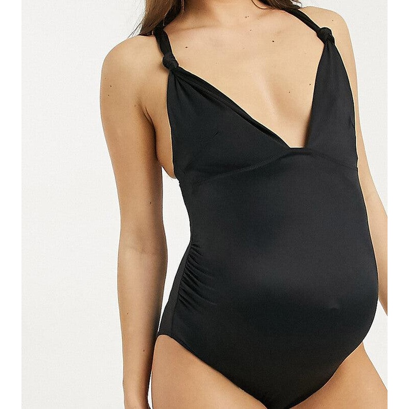 Asos Design  Women’s Black Maternity Swimsuit ANF1296