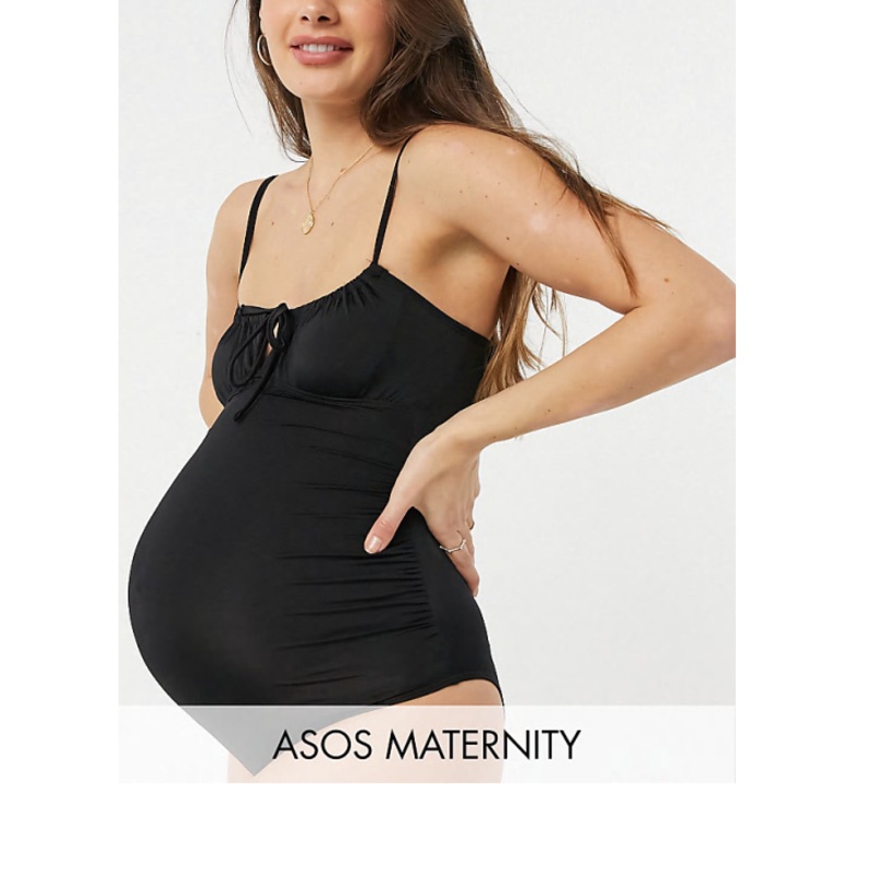 ASOS Design  Women’s Black Maternity Swimsuits ANF2429