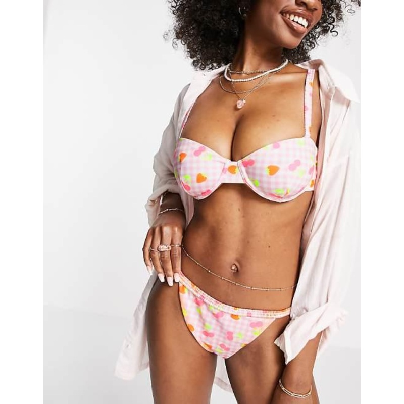 ASOS Design Women’s Multicolor Bikini Top ANF2433