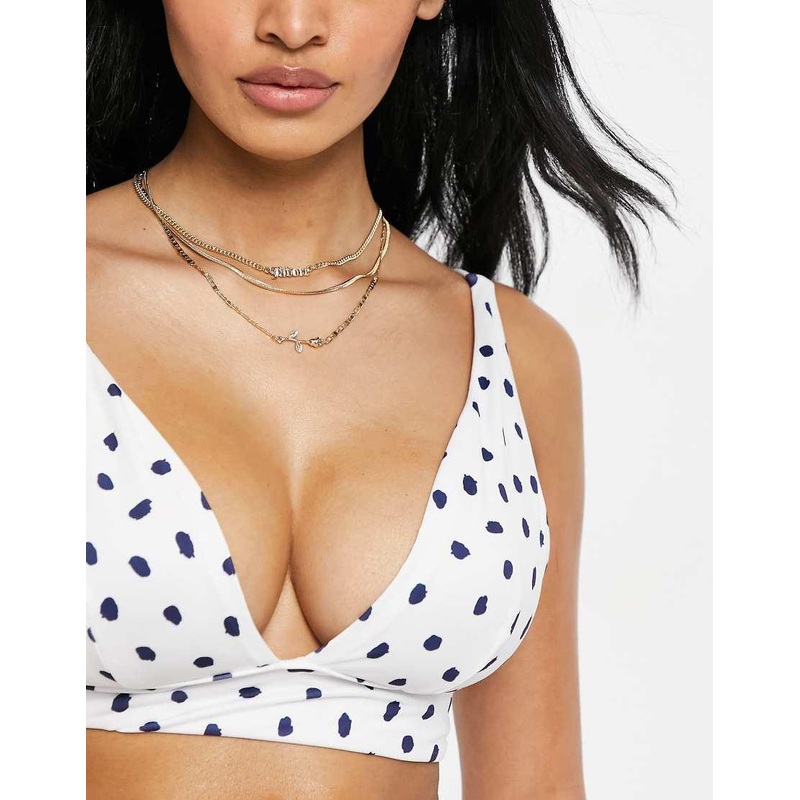 ASOS Design Women’s Multicolor Bikini Top ANF2474