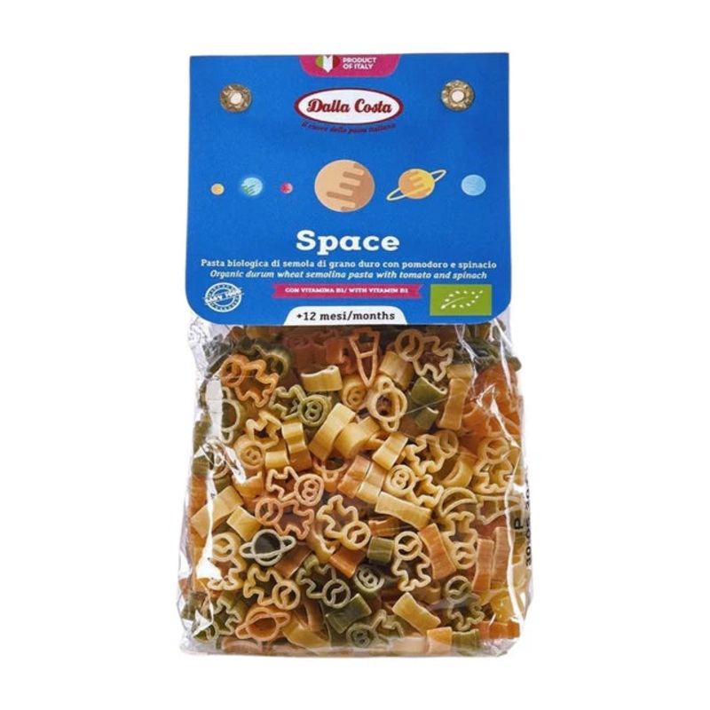 Dalla Costa Space Kids Pasta Organic – Tomato & Spinach (+12months) 200g | Dalla Costa In Lebanon