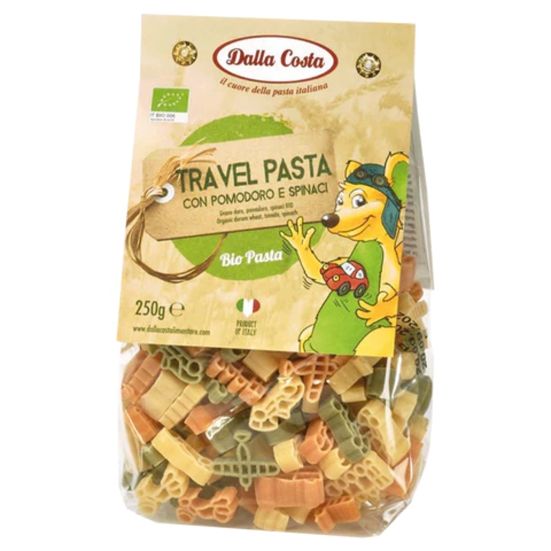 Dalla Costa Travel Kids Pasta – Tomato & Spinach 250g | Dalla Costa In Lebanon