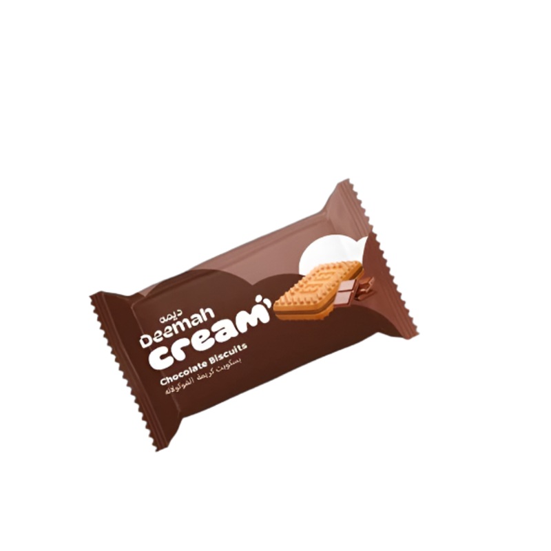 Deemah Cream Chocolate Biscuits 25g