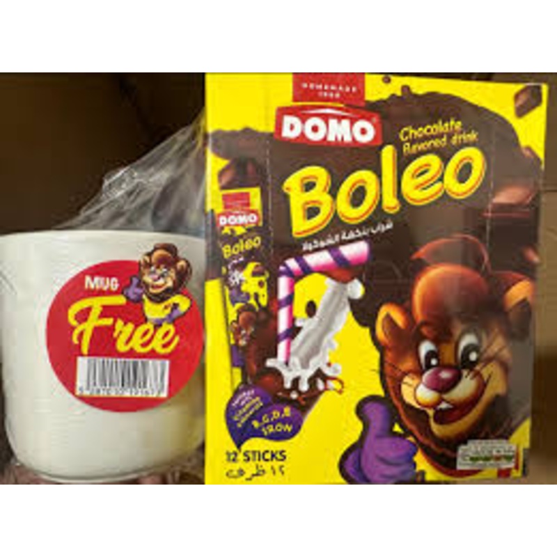 Domo Boleo Chocolate Flavoured Drink 200g *2 + Mug Free