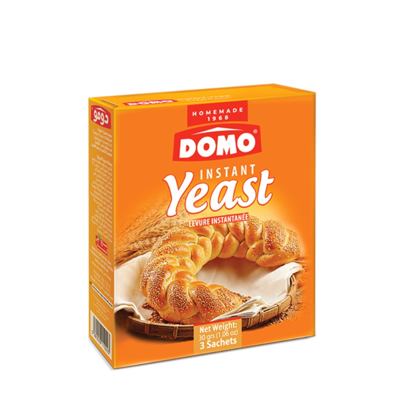 Domo Instant Yeast 30g 3 sachets | Domo In Lebanon