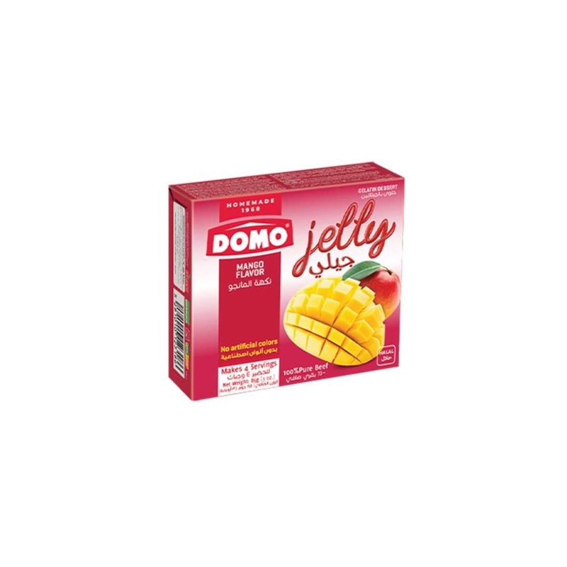 Domo Pure Beef Jelly Mango Flavor 85g | Domo In Lebanon