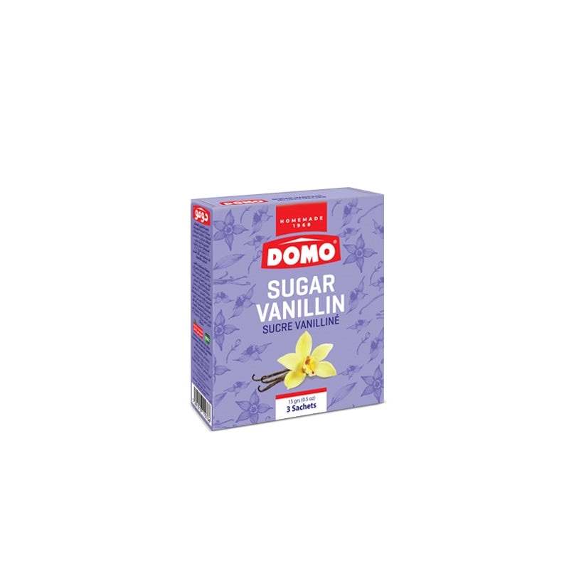 Domo Vanillin Sugar 15g 3 Sachet | Domo In Lebanon