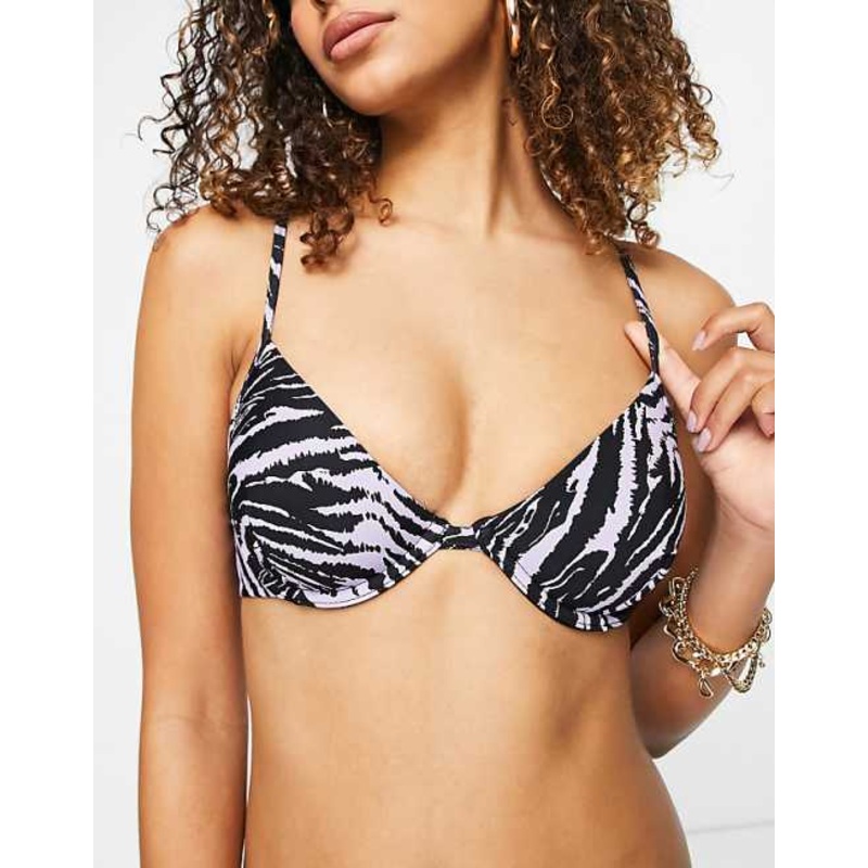 Topshop  Women’s Multicolor Bikini Top ANF2473
