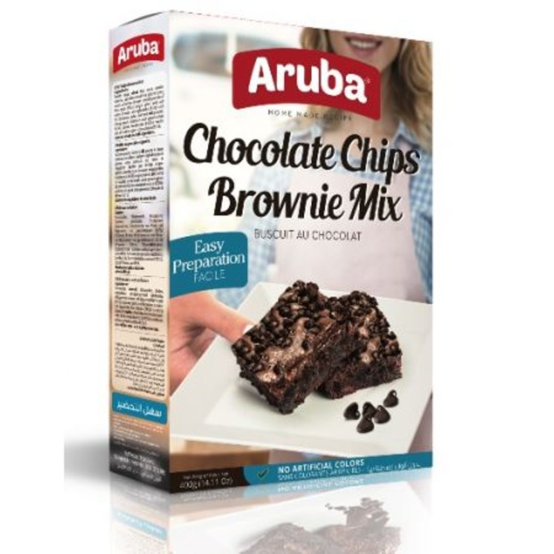 Aruba Chocolate Chip Brownie Mix 500g  | Aruba In Lebanon