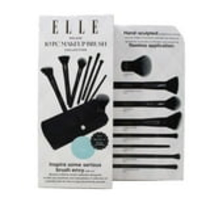 Elle Deluxe 10 Piece Makeup Brush Collection