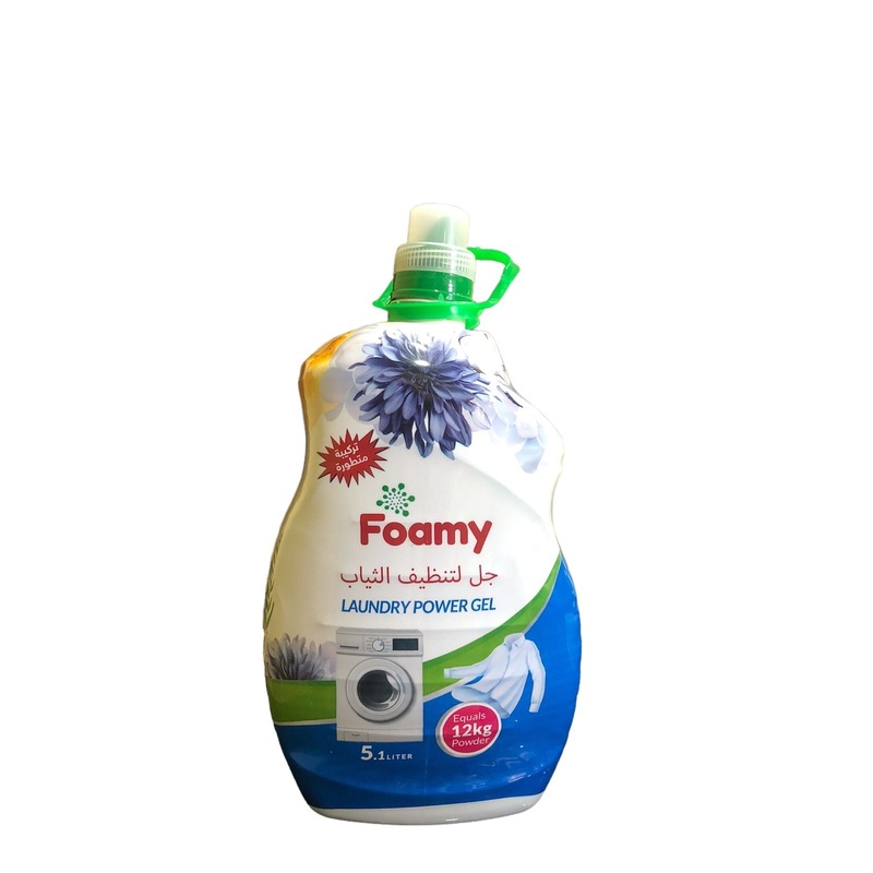 Foamy Laundry Power Gel 5.1 L | Foamy In Lebanon