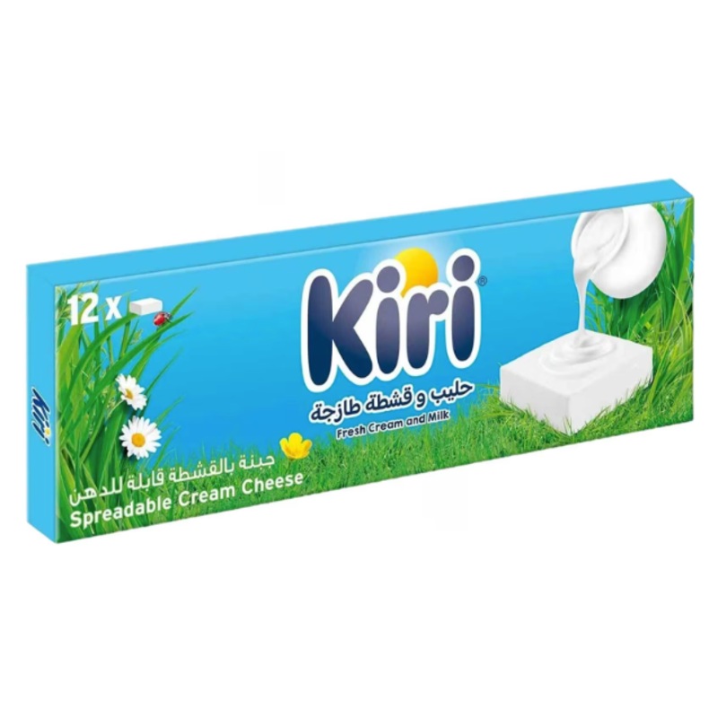 Kiri Spreadable Cream Cheese 12 Portions 200g | Kiri In Lebanon