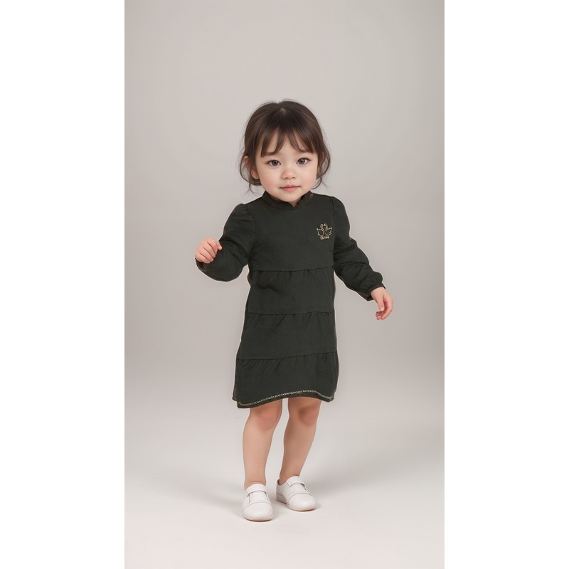 S.Oliver Baby Girl’s Navy Long-Sleeve Dress |S.Oliver in Lebanon
