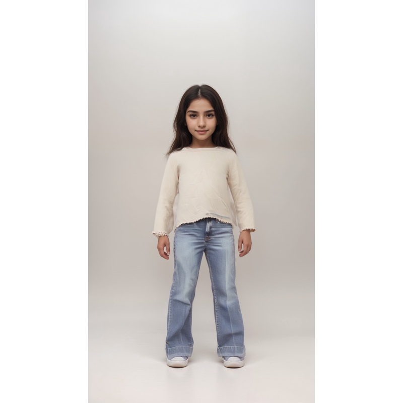 S.Oliver Girl’s Beige Long-Sleeve Blouse |S.Oliver in Lebanon