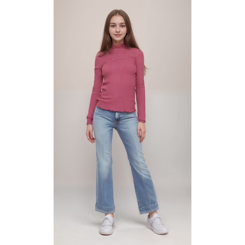 S.Oliver Girl’s Pink Long-Sleeve Blouse |S.Oliver in Lebanon