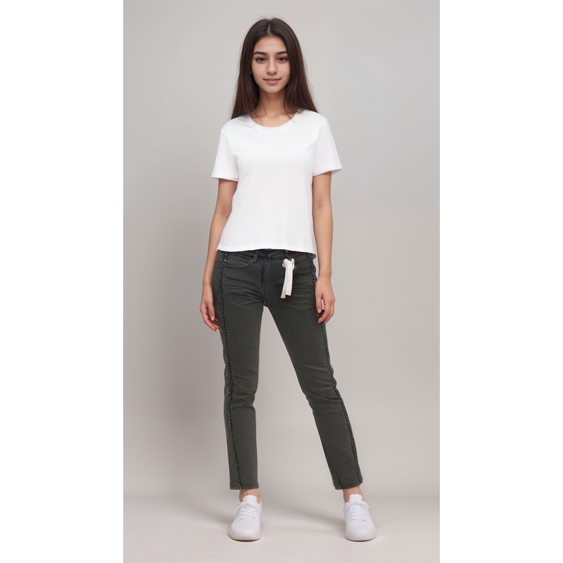 S.Oliver Girl’s Washed Black Slim fit Jeans | S.Oliver In Lebanon