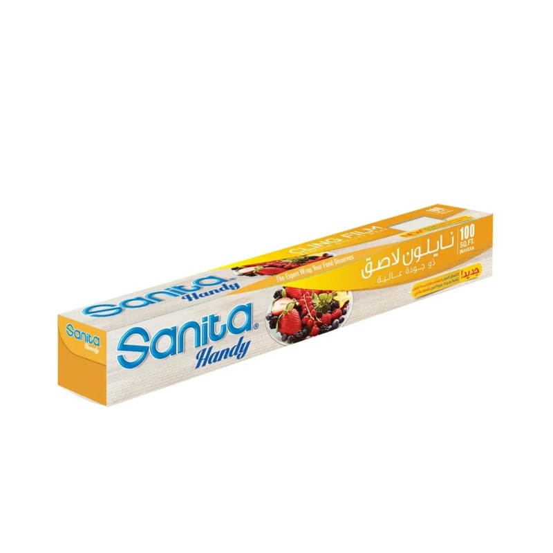 Sanita Cling Film Premium Quality Wrap 100 sq.ft| Sanita In Lebanon