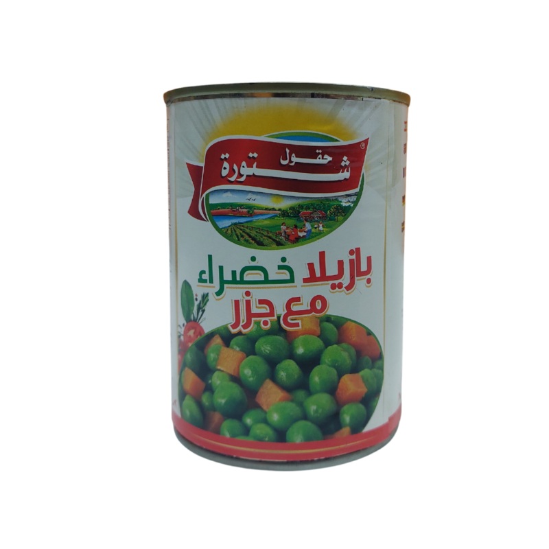 Chtoura Fields Green Peas With Carrot 400g | Chtoura Fields In Lebanon