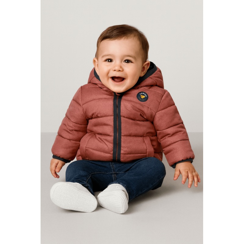 S.Oliver Baby Boy’s Burgundy Puffer Jacket |S.Oliver in Lebanon