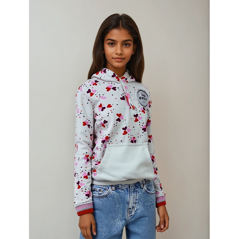 S.Oliver Baby Girl’s White Long-Sleeve Hoodie |S.Oliver in Lebanon