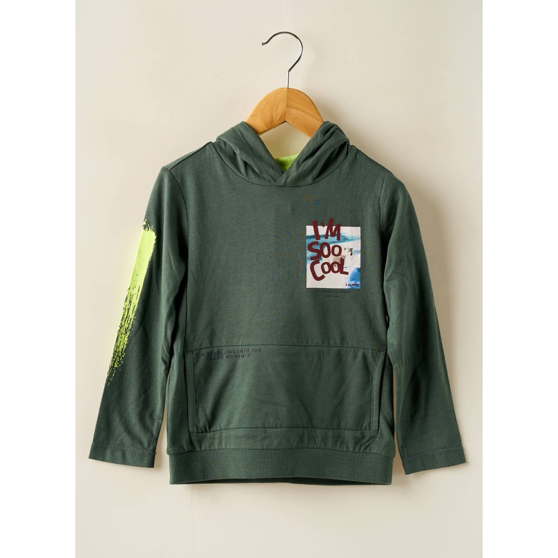 S.Oliver Boy’s Green Long-Sleeve Hoodie |S.Oliver in Lebanon