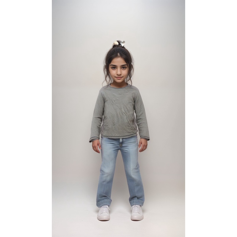 S.Oliver Girl’s Grey Long-Sleeve Blouse |S.Oliver in Lebanon