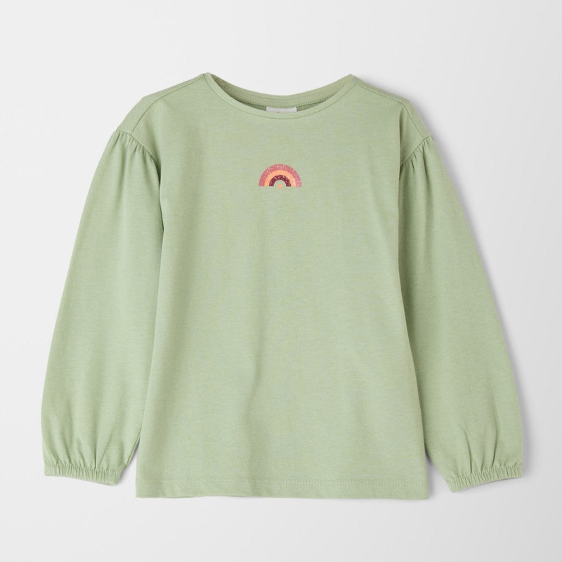 S.Oliver Girl’s Mint Long-Sleeve Blouse |S.Oliver in Lebanon
