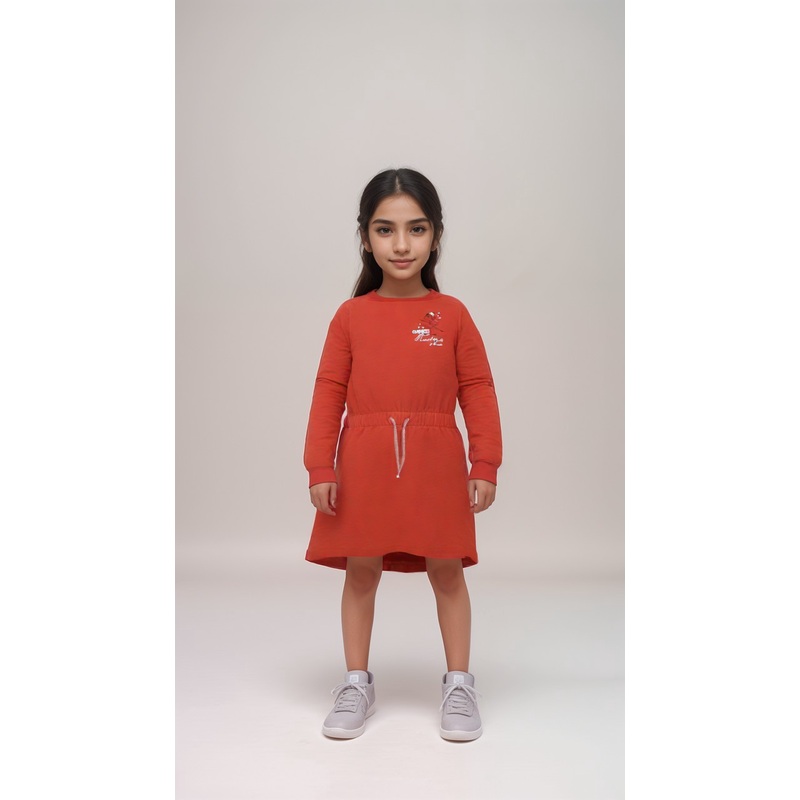 S.Oliver Girl’s Red Long-Sleeve Dress |S.Oliver in Lebanon