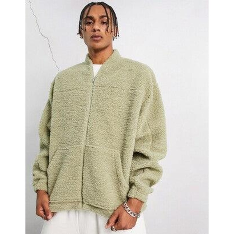 Asos Design Men’s Green Oversized Jacket ANF2844
