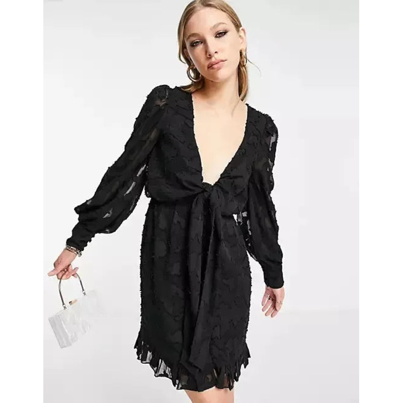 Asos Design Women’s Black Dress ANF888
