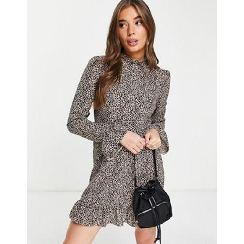Asos Design Women’s Leopard Dress ANF1117