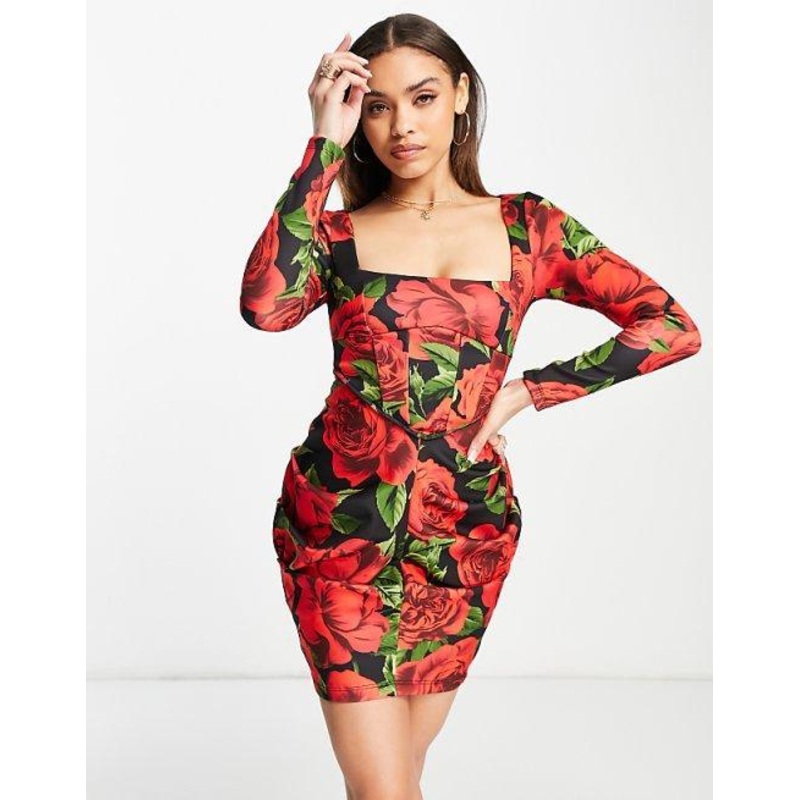 Asos Design Women’s Multicolor Dress ANF3087