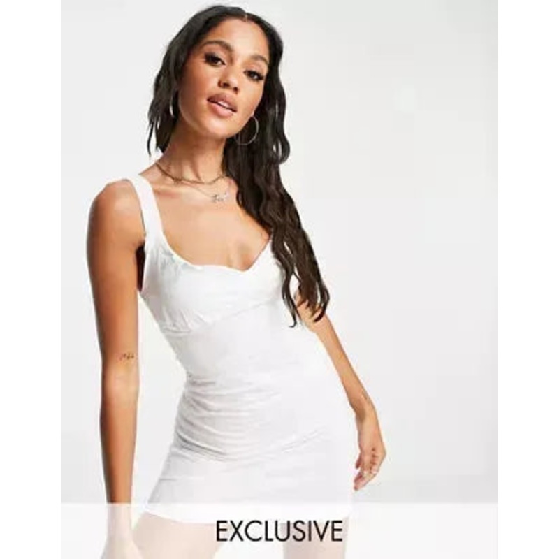 ASYOU Women’s White Dress ANF1076