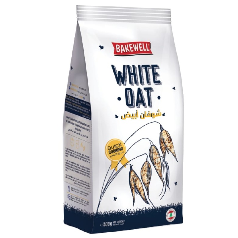 Bakewell White Oats 500g | Bakewell In Lebanon