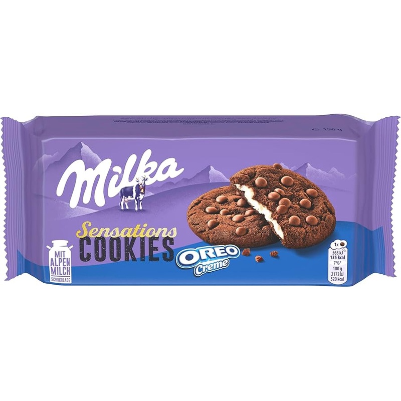 Milka Sensations Cookies Oreo Cream 156g | Milka In Lebanon