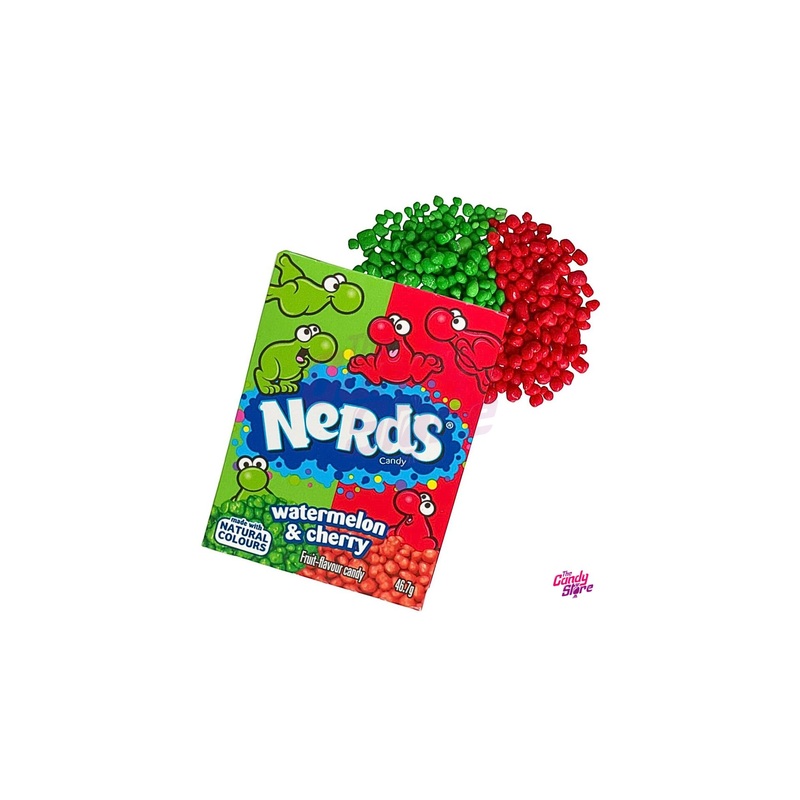 Nerds Fruit-Flavored Candy Watermelon & Cherry 46.7g| Nerds In Lebanon