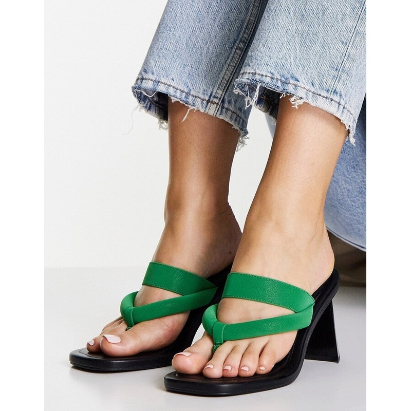 TopShop Women’s Green Rambo Padded High Heel |TopShop In Lebanon