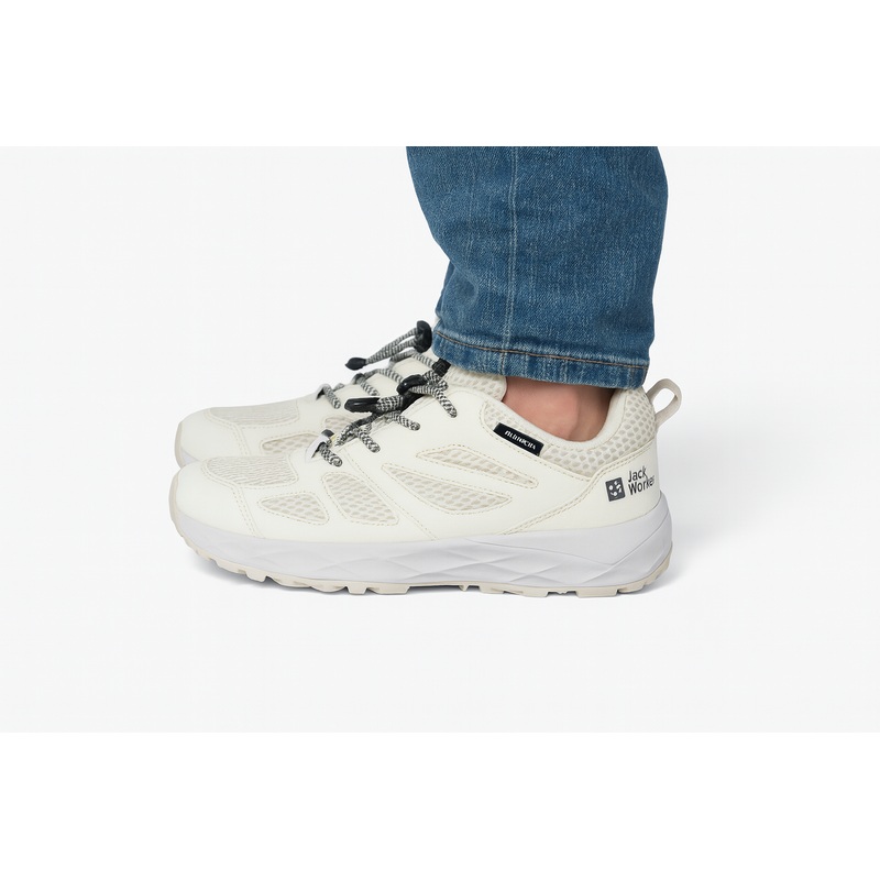 Jack Wolfskin Boy’s Beige Woodland 2 Vent Low K Sneakers |Jack Wolfskin in Lebanon