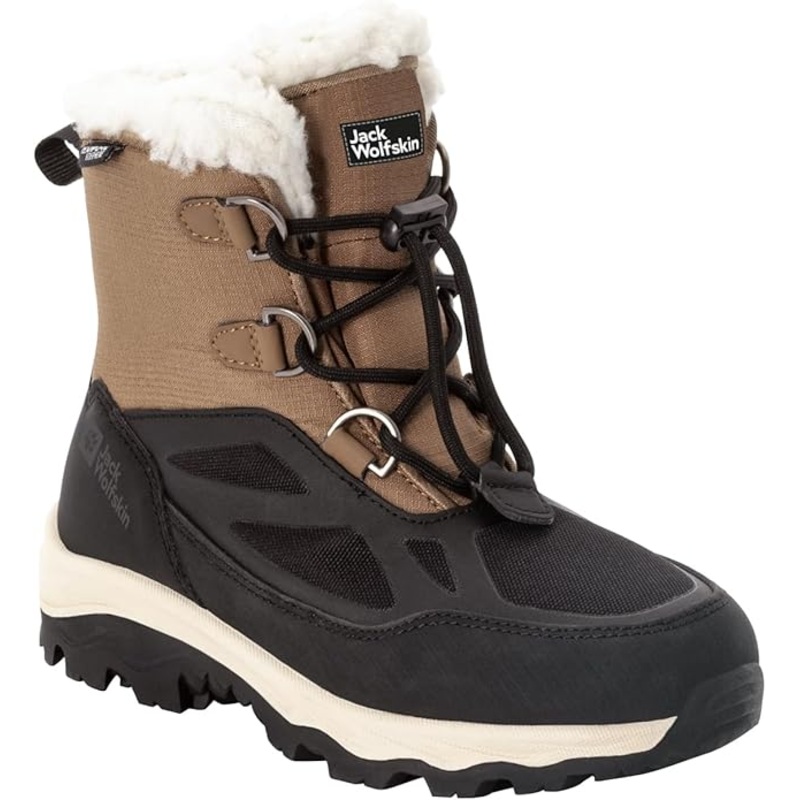 Jack Wolfskin Boy’s Black&Brown Vojo Shell XT Texapore Mid K Boots |Jack Wolfskin in Lebanon