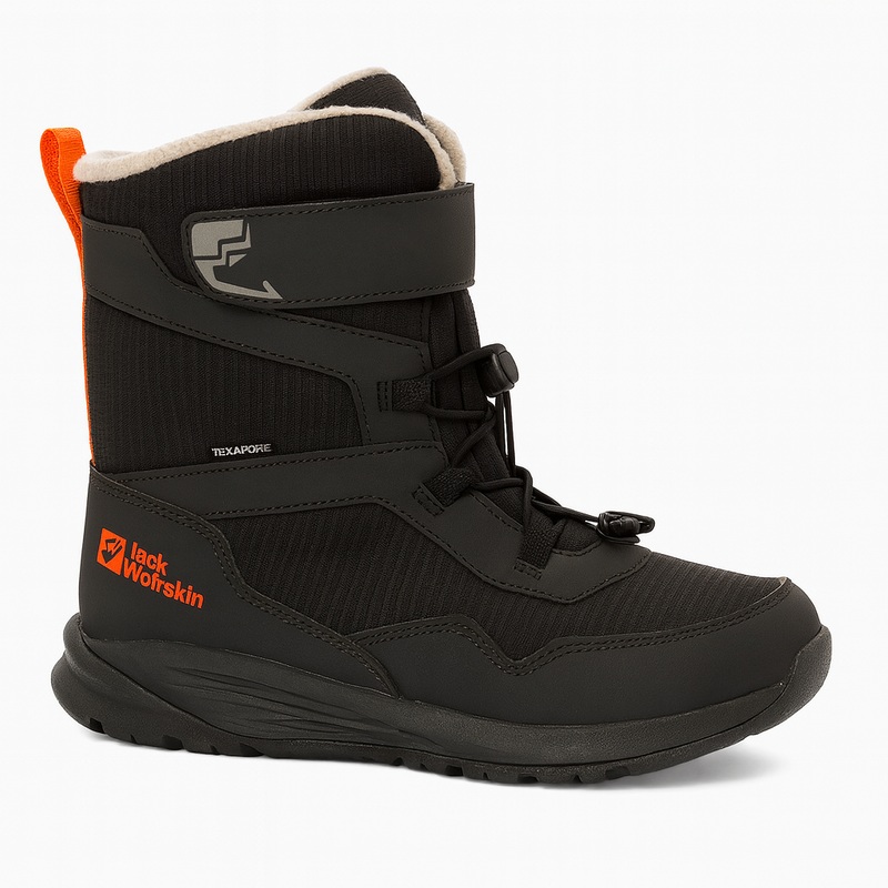 Jack Wolfskin Boy’s Black Polar Bear Texapore High VC K Boots |Jack Wolfskin in Lebanon