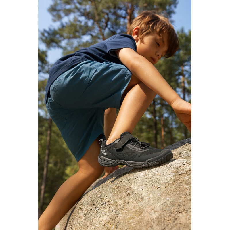 Jack Wolfskin Boy’s Black Villi Action Low K Sneakers |Jack Wolfskin in Lebanon