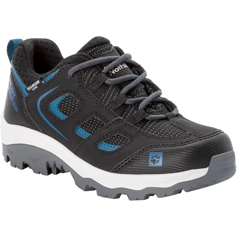 Jack Wolfskin Boy’s Black Vojo Texapore Low K Sneakers |Jack Wolfskin in Lebanon