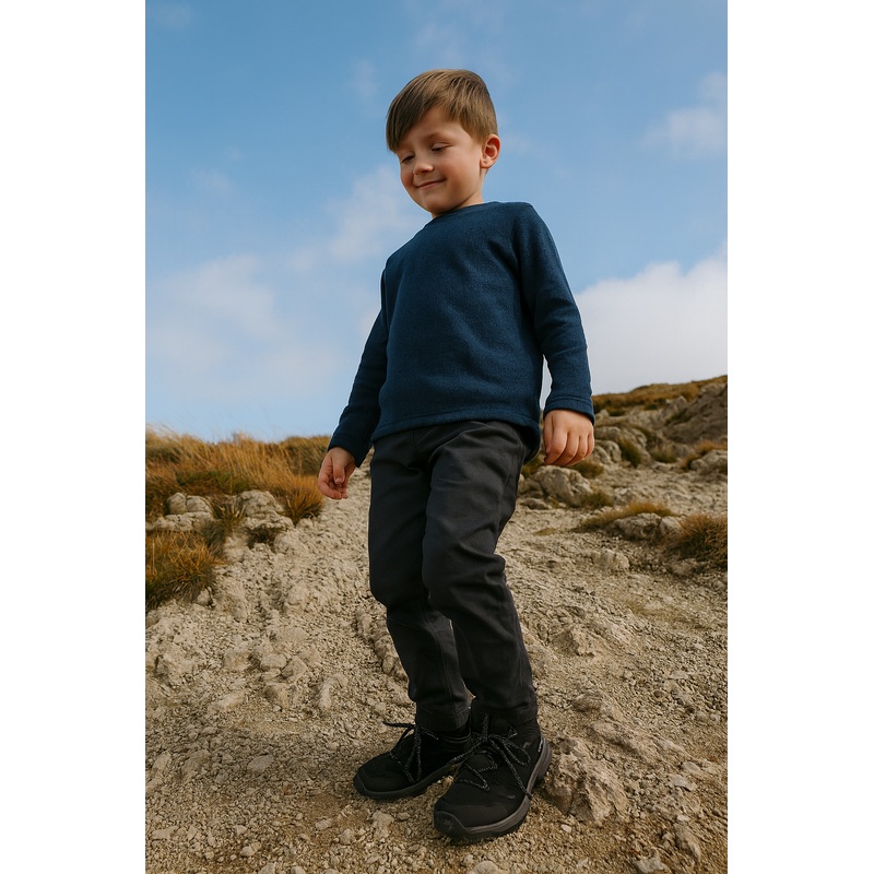 Jack Wolfskin Boy’s Black Vojo Tour Texapore Low K Sneakers |Jack Wolfskin in Lebanon