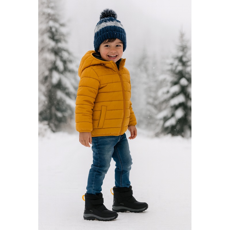 Jack Wolfskin Boy’s Black Vojo WT Texapore Mid VC K Sneakers |Jack Wolfskin in Lebanon