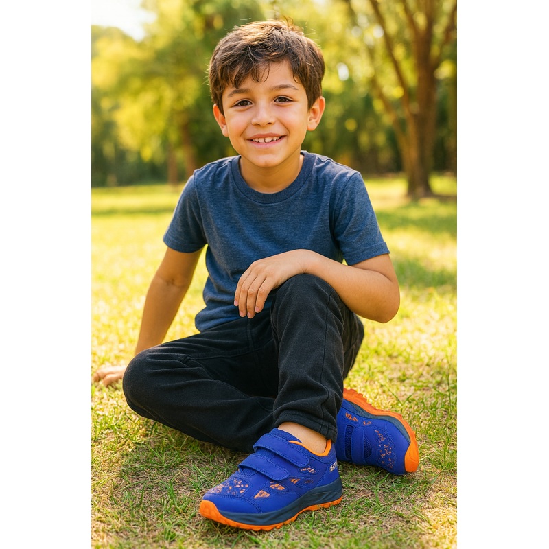 Jack Wolfskin Boy’s Blue Woodland 2 Texapore Low Vc K Sneakers | Jack Wolfskin in Lebanon