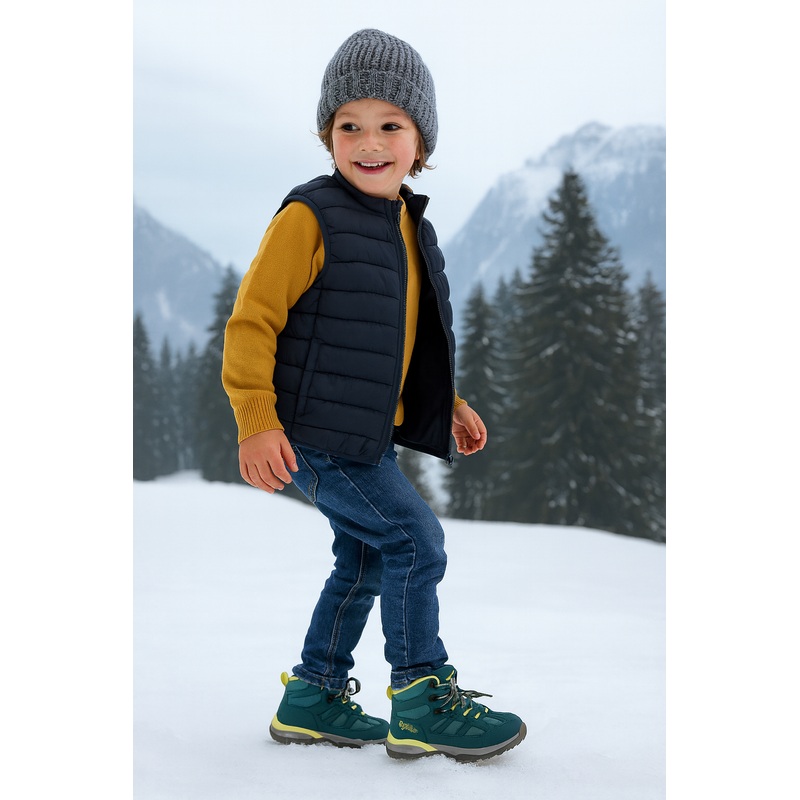 Jack Wolfskin Boy’s Green Hiker Texpore Mid K Sneakers |Jack Wolfskin in Lebanon