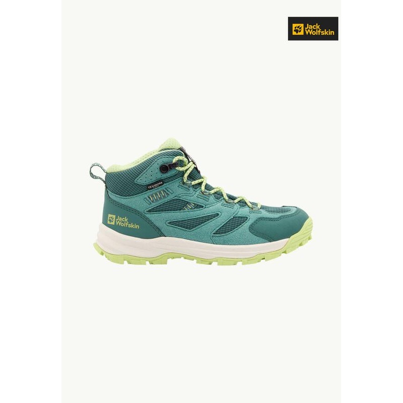 Jack Wolfskin Boy’s Green Vojo Tour Texapore Mid K Sneakers |Jack Wolfskin in Lebanon